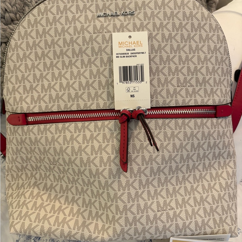Michael Kors Dallas medium slim backpack 🎒